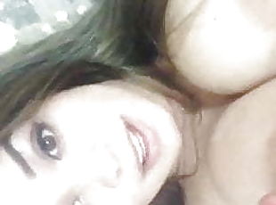 Teen Flashes Tits On Cam