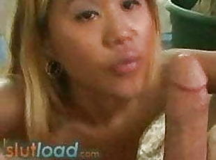 asiatique, orgasme, fellation, interracial, black, baisers, sur-le-visage