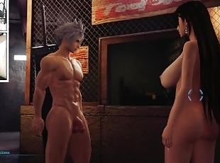 FINAL FANTASY 7 REMAKE NUDE EDITION COCK CAM GAMEPLAY #4