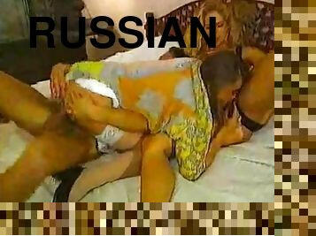 Anal Sex in Hot Russian Threesome