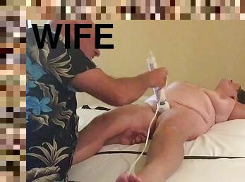 Wife cuming