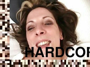 Compilation of hardcore facial cumshot clips with Marie Madison
