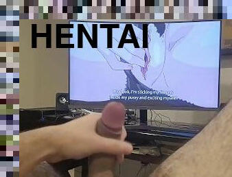 Hentai ( Amanee! ) masturbation watch along