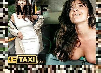 Fake Taxi MILF model is in need of some hard vaginal fucking