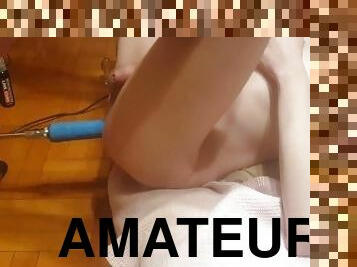 amateur, anal, juguete, gay, casero, europeo, follando-fucking, euro, máquinas, consolador