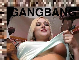 Blonde Whore Interracial Gangbang60fps - Anal