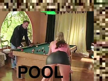 Phoenix Marie Plays With Some Ball As She Plays Pool