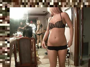 Easy going girls trying out new sexy & slutty lingerie