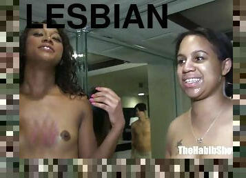 lesbian threesome squad freaks fucked ghetto lovin