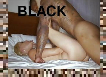 BLACKEDRAW Blonde MILF Destroyed by BBC on Vacation