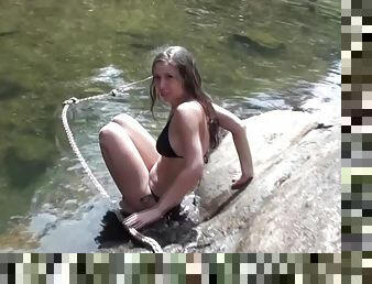 Sensual Girl Makes You Want To Fuck Her As She's All Wet