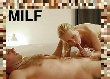 gros-nichons, amateur, fellation, ejaculation-sur-le-corps, milf, maison, ejaculation-interne, couple, ejaculation, blonde