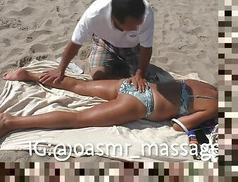 Mommy Russian Blubbery Body Beach Massage