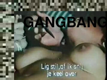 vintage, gangbang, cognage