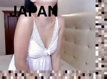 orgasmo, amateur, babes, japonés, universidad, webcam, mona, a-solas