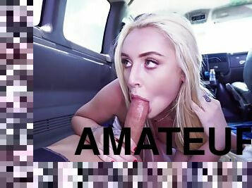 Amateur chloe marie gives blowjob in the bus