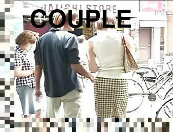 asiatique, hardcore, couple