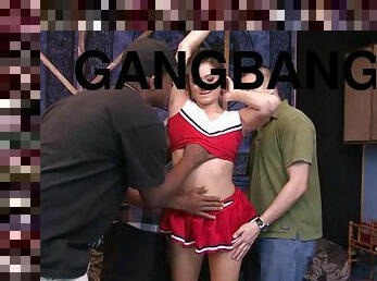 Delightful Cece Gets Gangbanged In A Reality Video