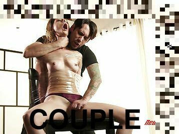 hardcore, couple, culotte, kinky, dure