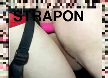 strapon, amatöör, anaal, mänguasi, femdom, penetreeriv