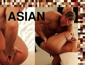 ASIAN FANGIRL meets her PORN BABE CRUSH.. first-time AMATEURS! SQUIRTS! (Aug 2, Sydney) - Asian
