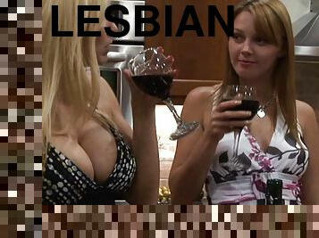 Brilliant lesbians spend their daytime licking and stroking their twats warmly