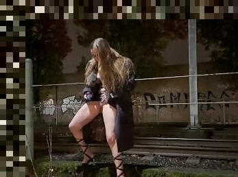 Flashing and Playing with Myself on a Train Track After Midnight