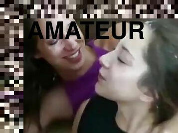 Nasty sluts hot threesome porn video