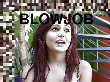 Delicious Ariana Marie Gives A Delicious Blowjob In A POV Video