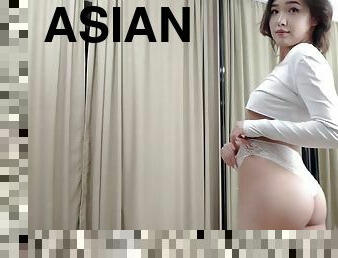 asiatique, masturbation, chatte-pussy, amateur, babes, ados, butin, webcam, belle, ados-asiatique