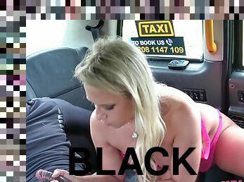 Female Fake Taxi - Big Black Penis Deep In Drivers Butt 1 - Sasha Steele