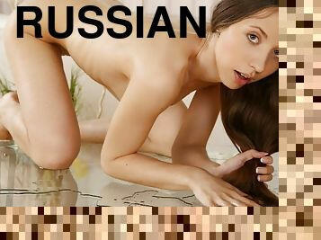 masturbation, pisser, russe, giclée, ados, jouet, pornstar, décapage, culotte, gode