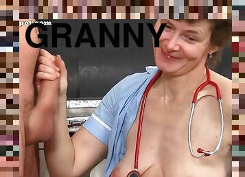 hot granny nurse crazy porn video