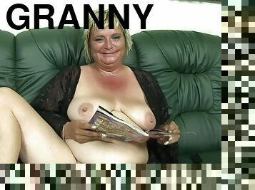 Granny Olga on my audition - amateur porn