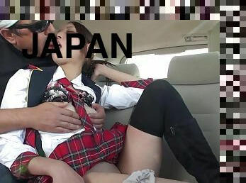 Japanese nasty teen hot car sex