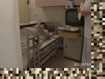 Naughty Busty Japanese Nurse Getting Fucked by Patient