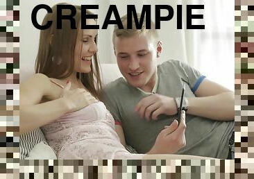 gammel, anal, cumshot, tenåring, leke, pornostjerne, creampie, trekant, ung-18, cum