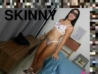 gorda, delgada, mamada, chorro-de-corrida, adolescente, latino, casting, regordeta, regordeta-chubby, sucio