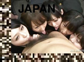 The perversions in the Japanese office with some sexy managers