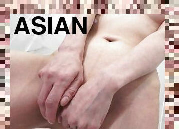 asiatique, baignade, masturbation, milf, ados, jouet, japonais, doigtage, petite, solo