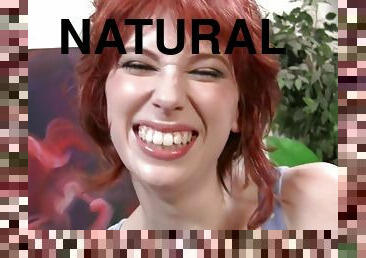 18 Y.O. Redhead With Big All-Natural 32DDs Zoey Nixon Finishes the Job for a Cum Blast Face Splatter! - Zoey nixon