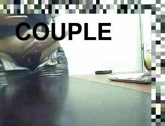 Spy cam video with Turkish couple having sex in the office