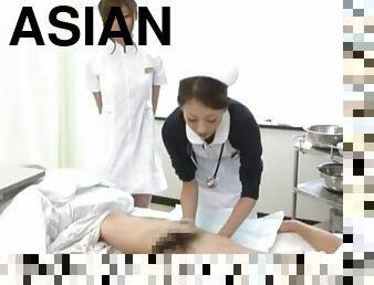 A Pair Of Naughty Nurses Suck A Patient Off