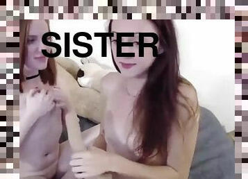 chatte-pussy, amateur, lesbienne, ados, webcam, sœur