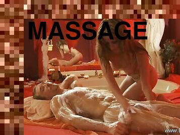 Massage for a big body and a big cock