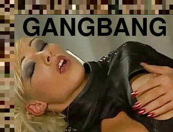Fetish and gangbang with hungarian babe