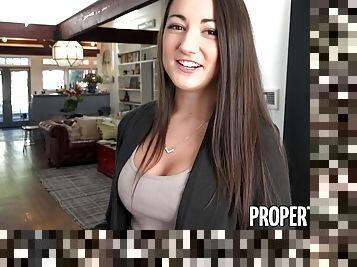Lily Adams has a perfect, curvy body and wants to use it on the lucky renter
