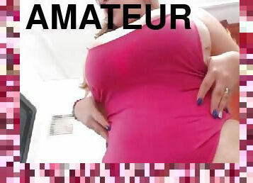 Huge horny teen masturbating on live cam