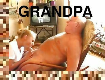 Grandpa Andre Sucked And Fucked By Tessa