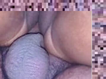 Close up of him making my pussy leak????????